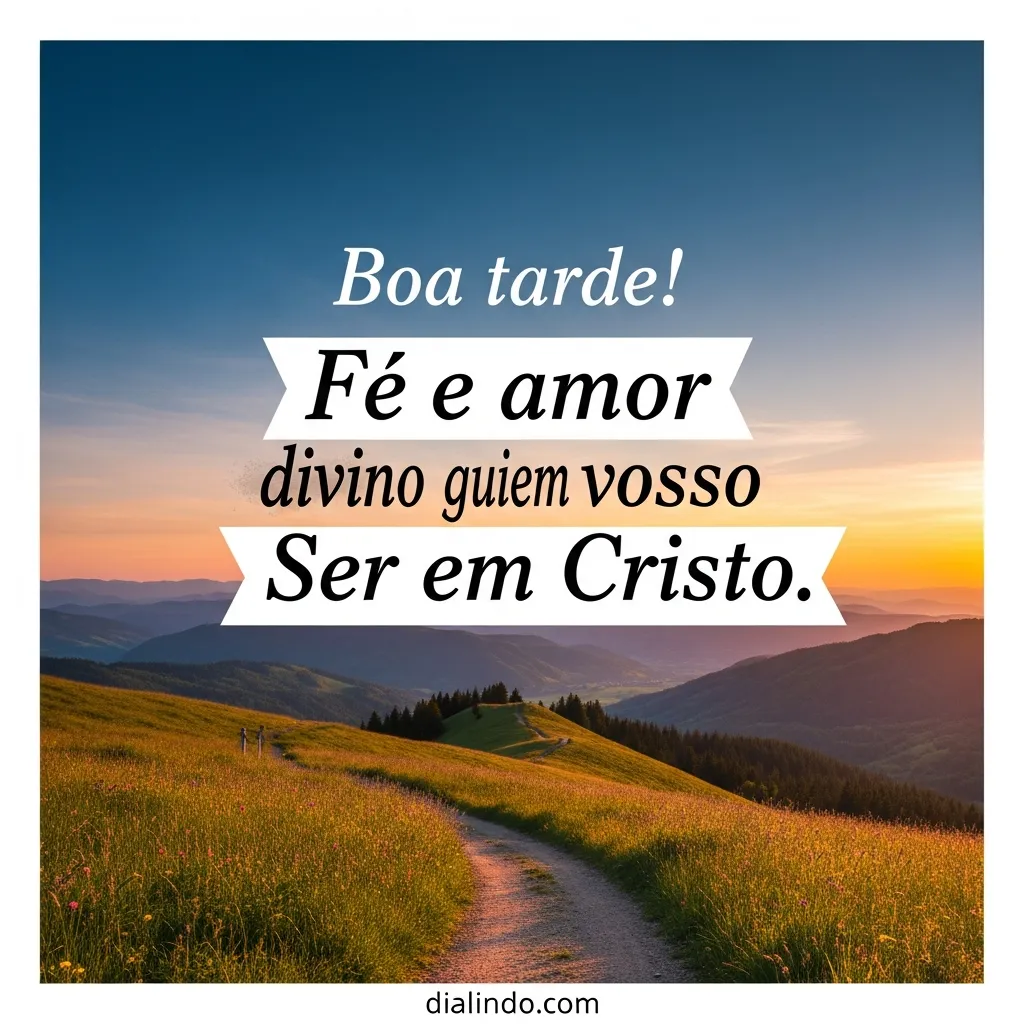 Divino Ser Guiado em Cristo