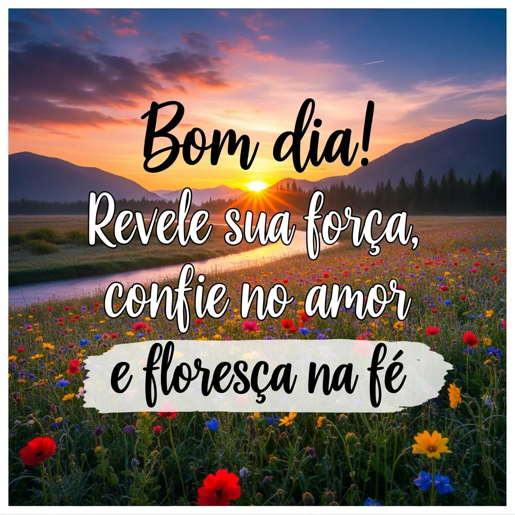 Florescer: Amor, Força e Fé