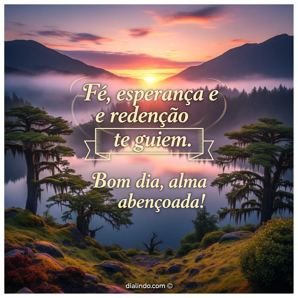 Amanhecer da Alma Abençoada