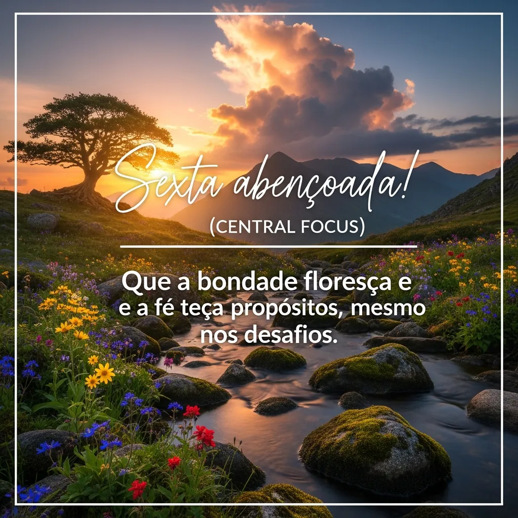 Flores de Fé na Sexta