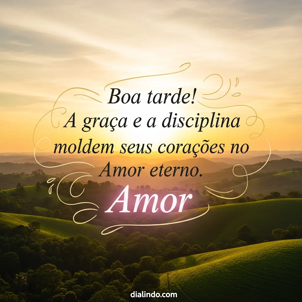 Amor Eterno: Graça e Disciplina