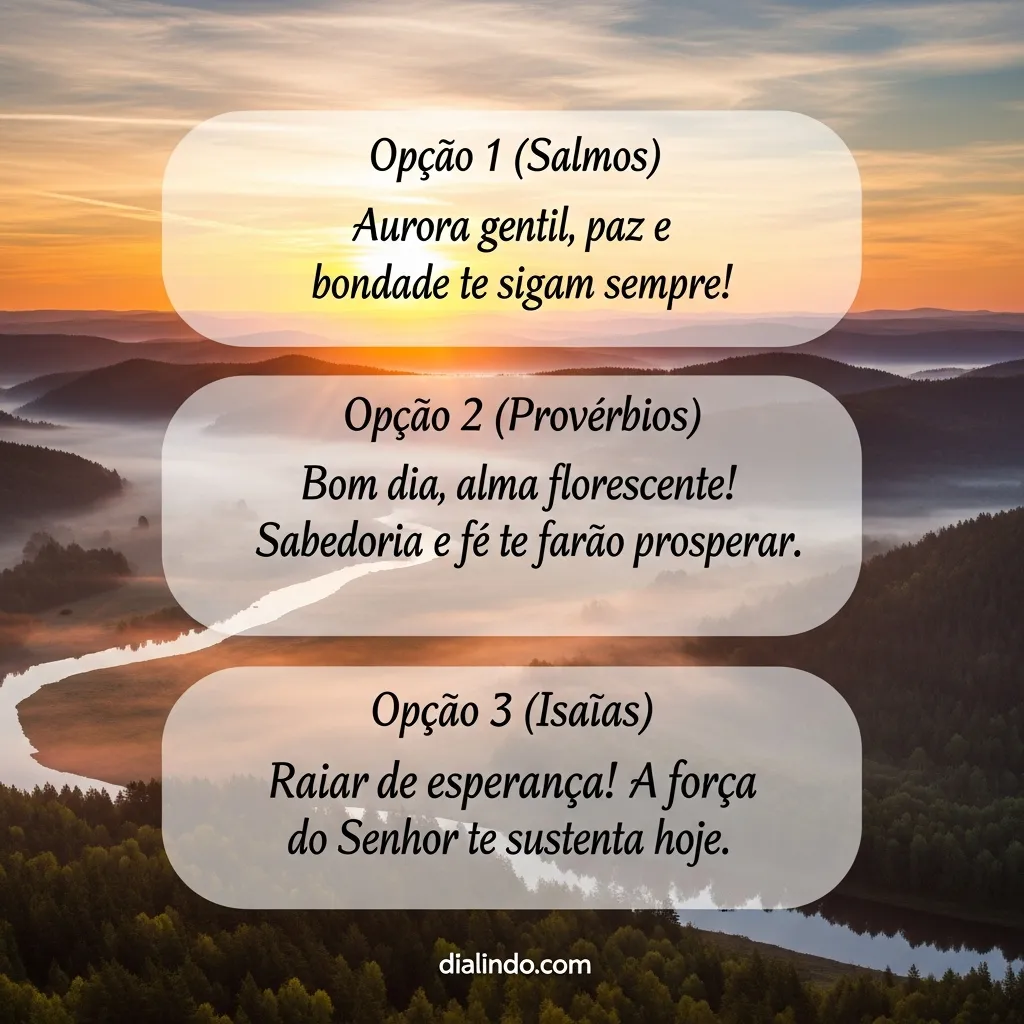 Alvorada Divina: Guia e Sustento