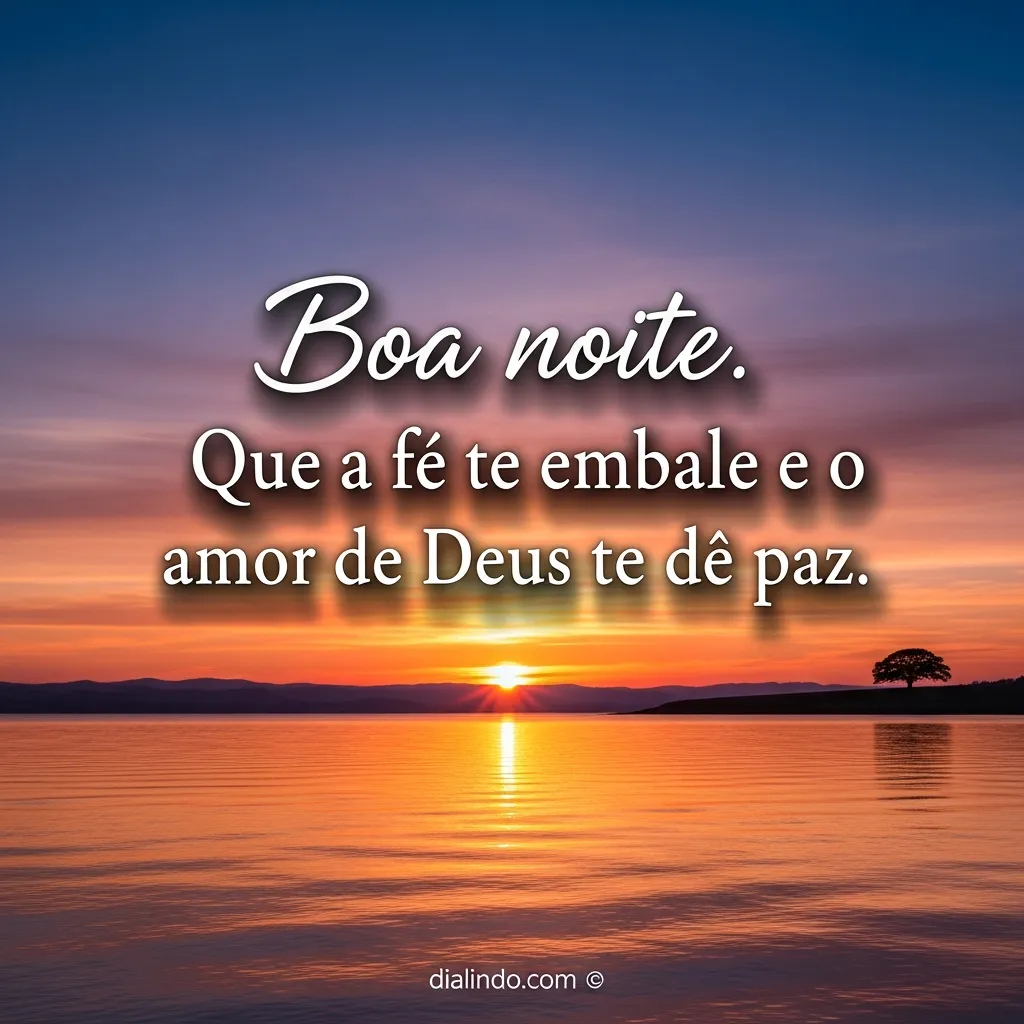 Fé, Amor, Embalando a Paz - Mensagem inspiradora