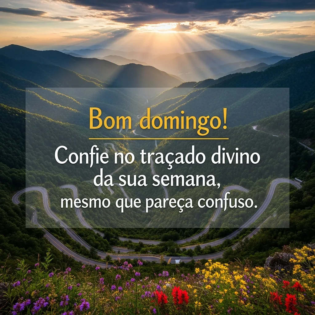 Domingo: Traçado Divino Confuso