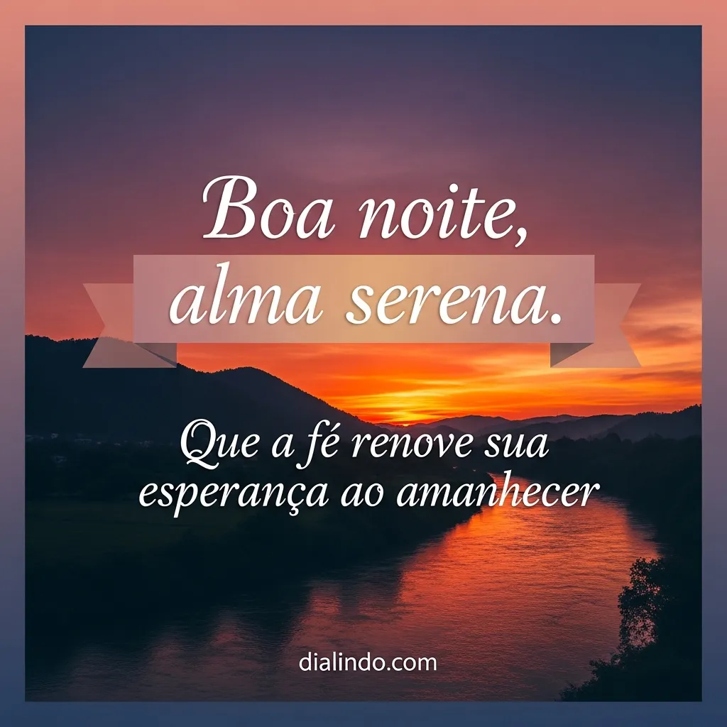 Fé: Aurora da Alma Serena