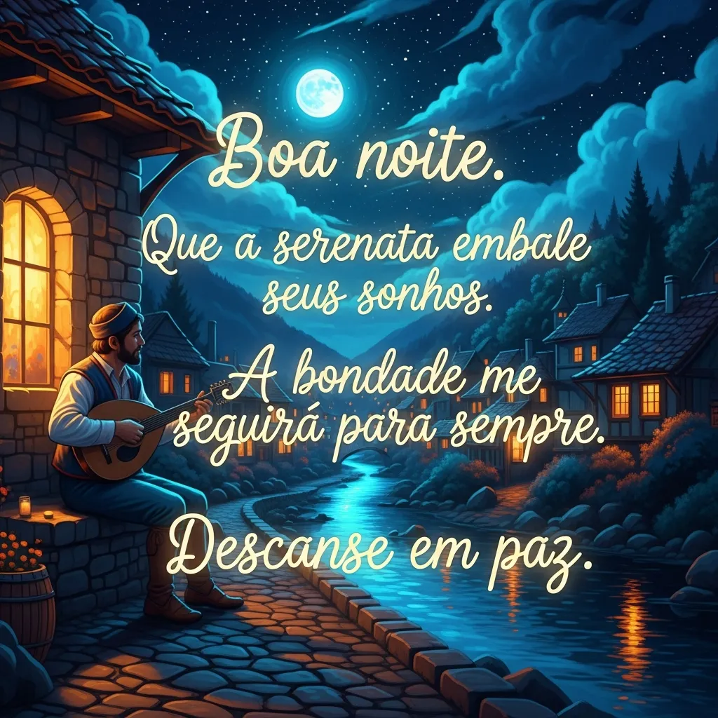 Serenata da bondade eterna.
