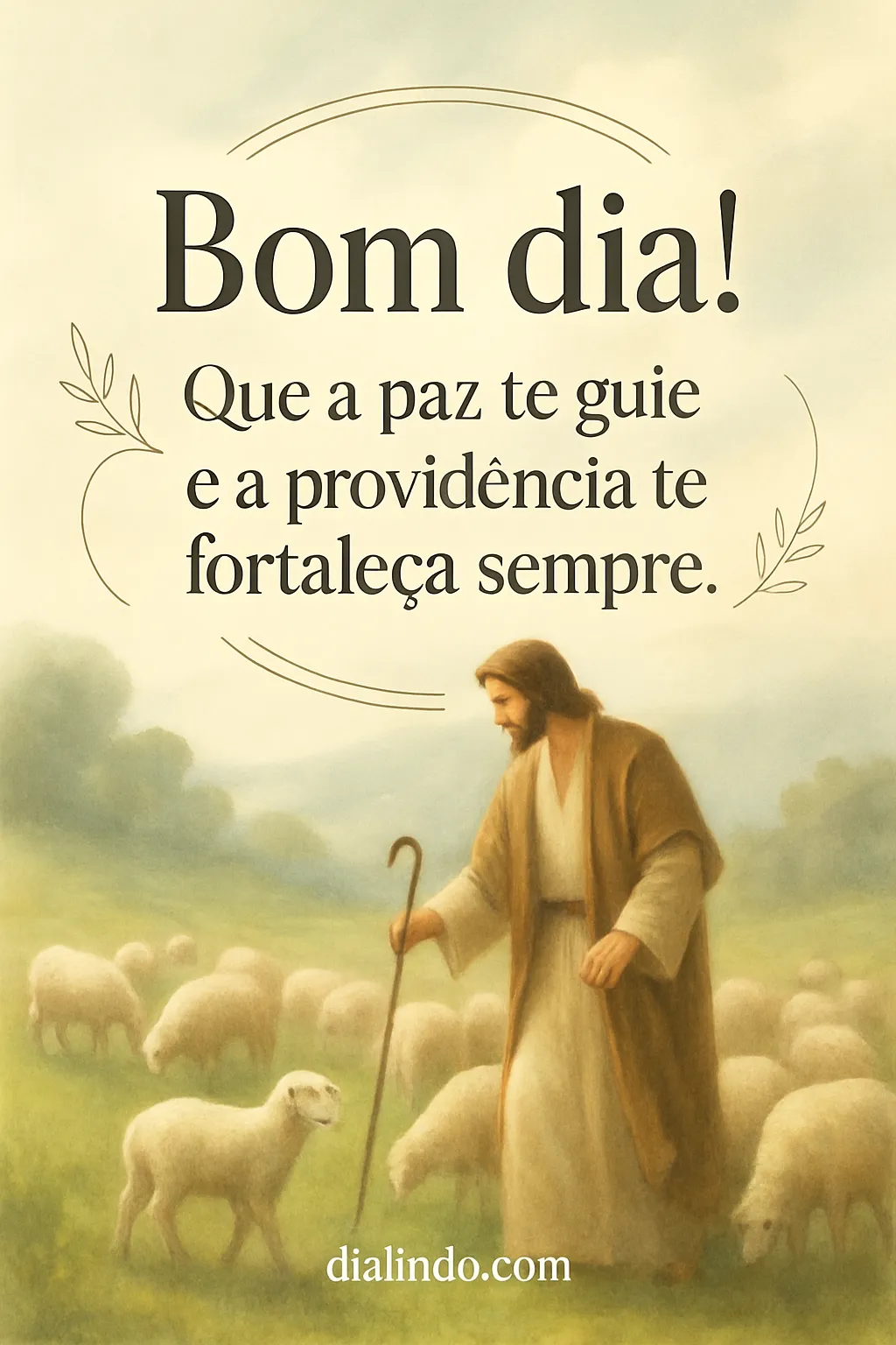 Paz, Guia e Amparo Divino.