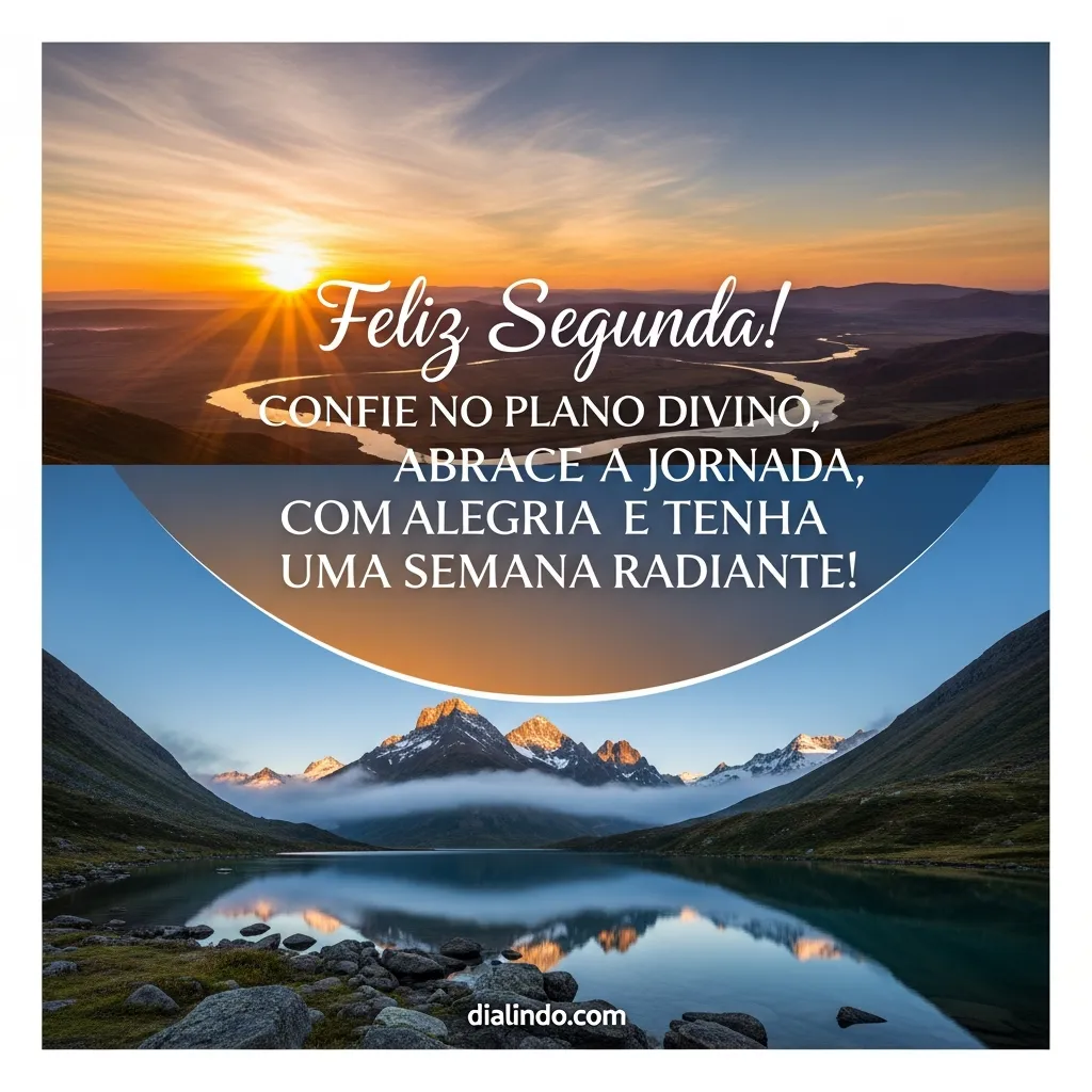 Segunda: Alegria no Plano Divino