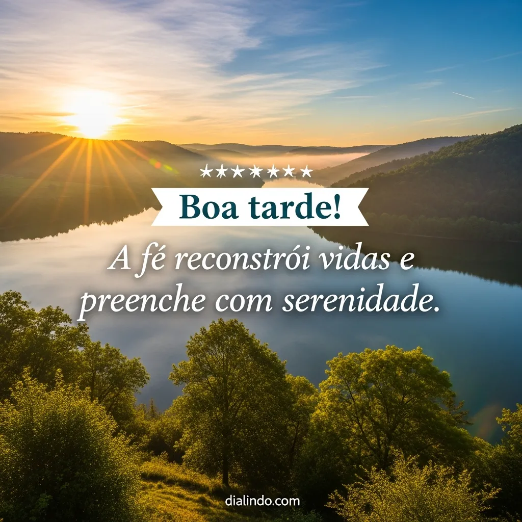 Serenidade: Fé Refaz Caminhos.