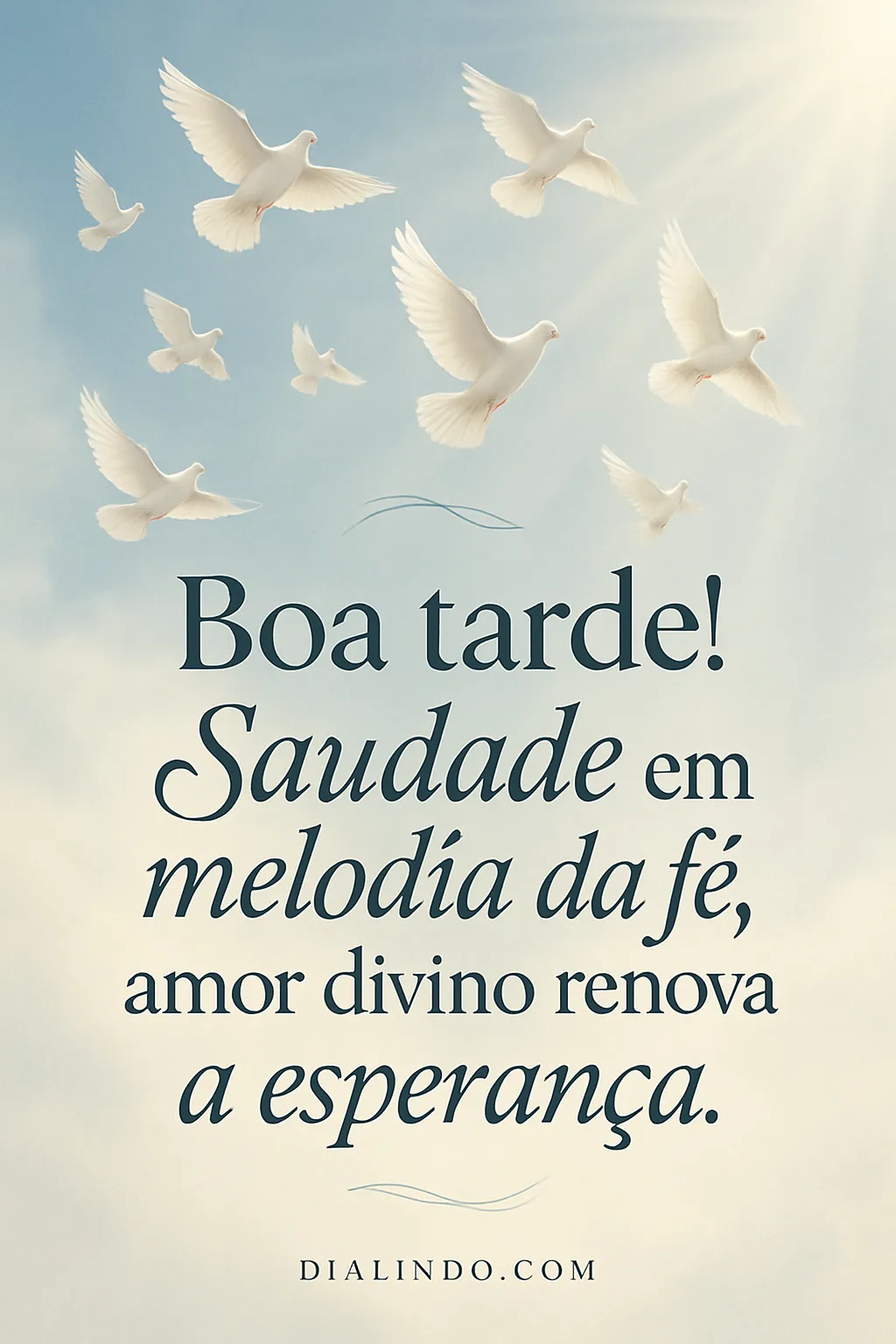 Melodia da Fé: Amor-Esperança