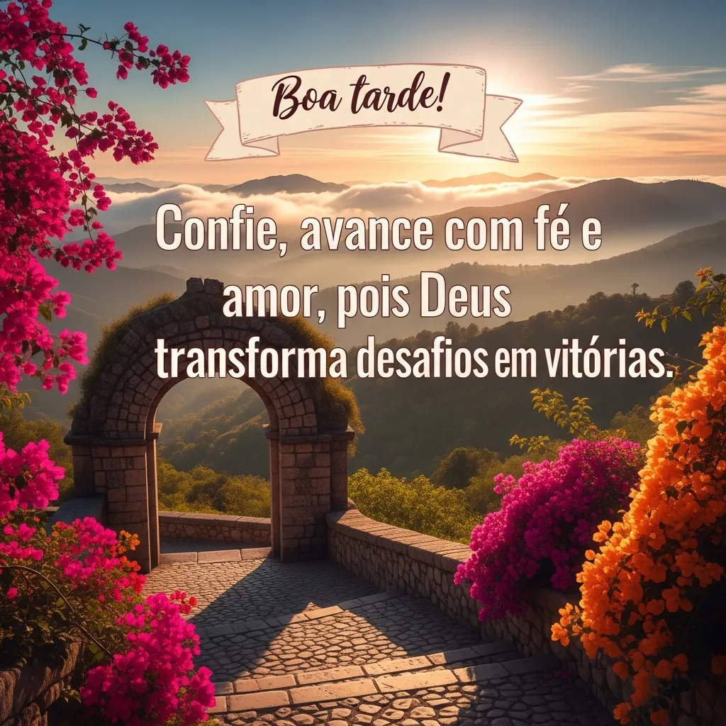 Fé, Amor, Vitória Divina.