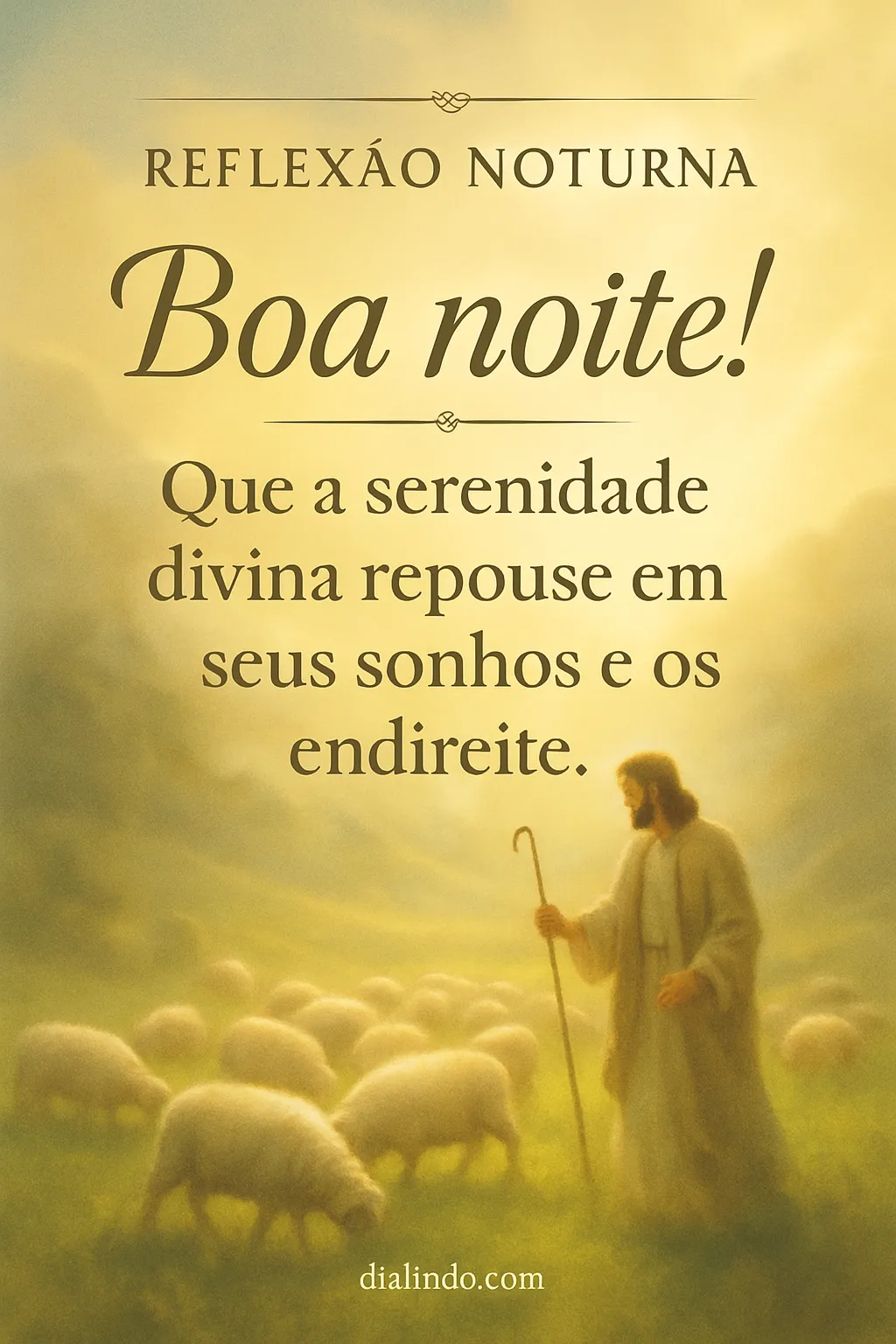 Sonhos Alinhados pela Serenidade Divina