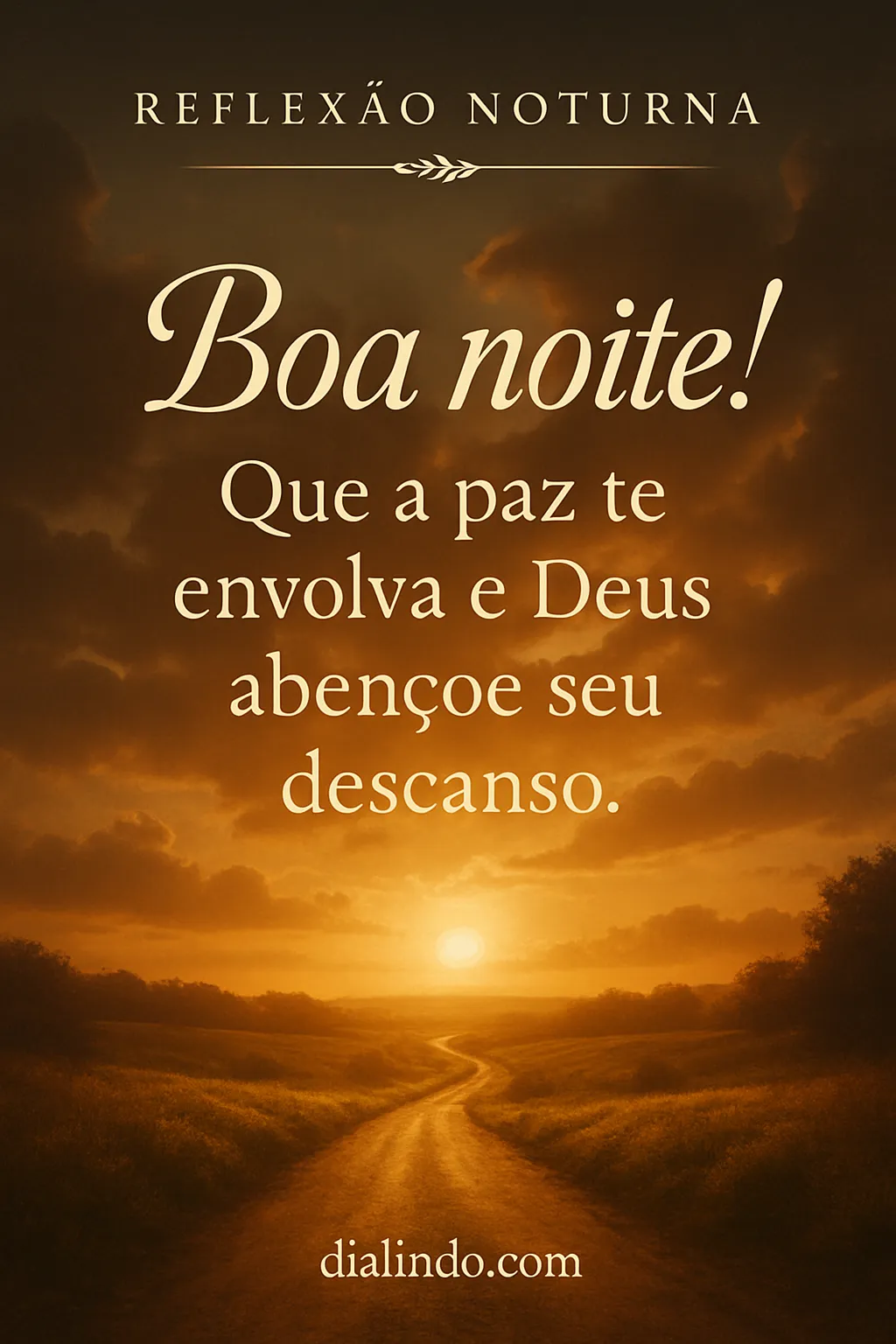 Descanso Abençoado em Paz.