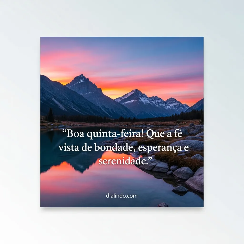 Fé: Vestes da Quinta-Feira