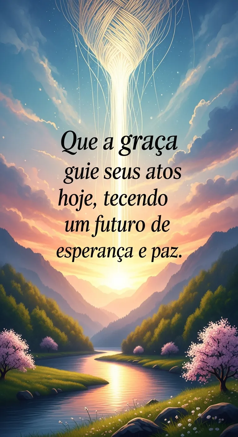 Graça, Futuro, Paz: Tecendo Atos