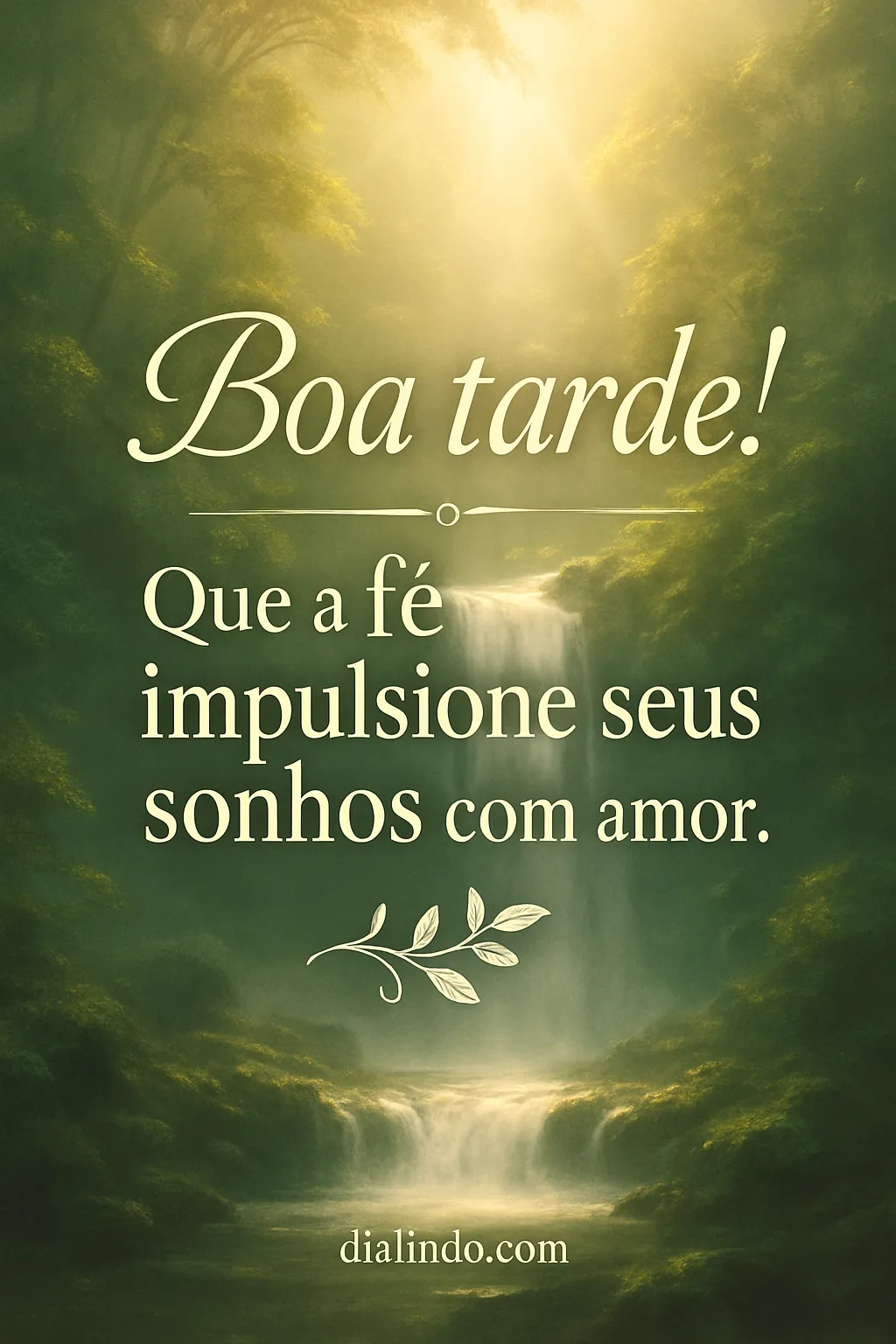 Fé Amorosa Impulsionando Sonhos