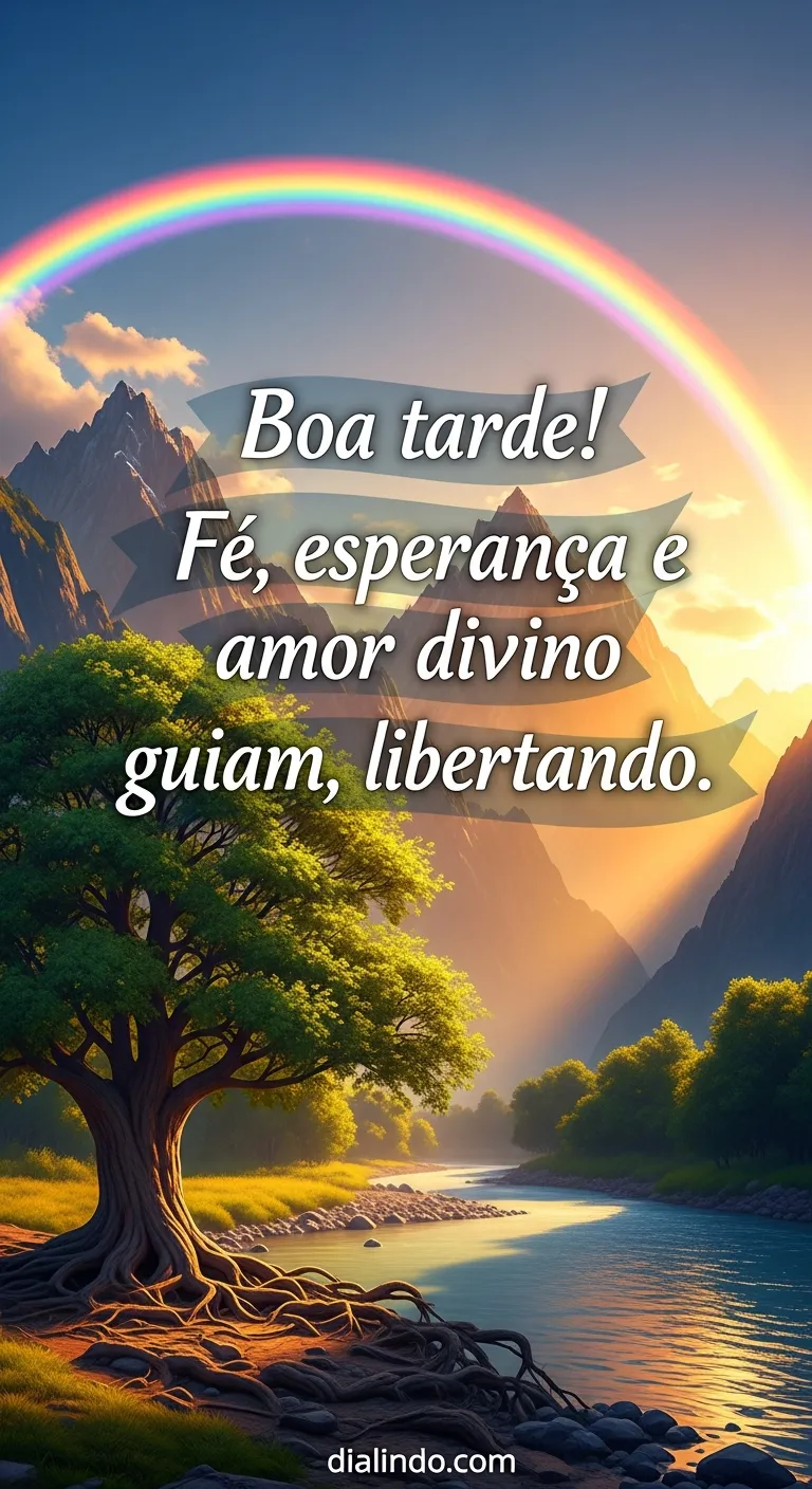 Libertação Divina: Fé, Esperança, Amor