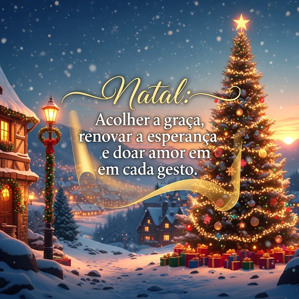 Natal: Amor Renovado em Ação.