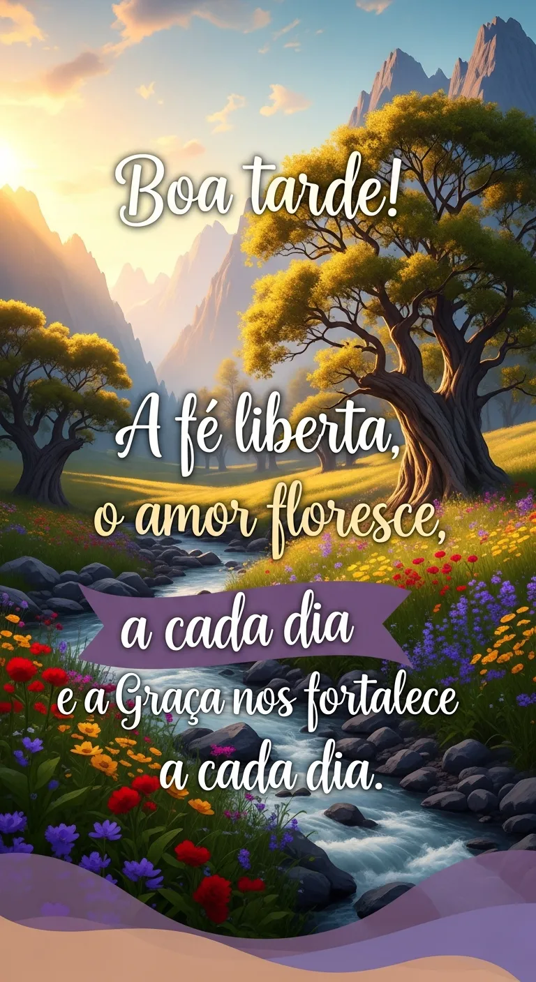 Florescer: Fé, Amor e Graça