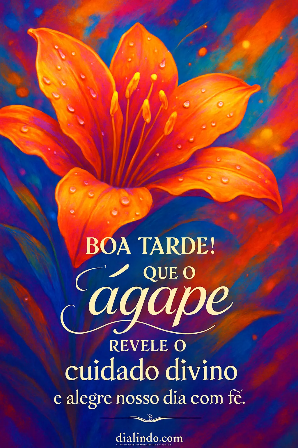 Ágape: Cuidado Divino em Festa.