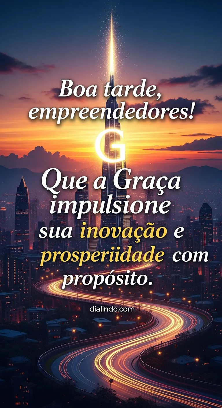 Graça, Propósito e Inovação