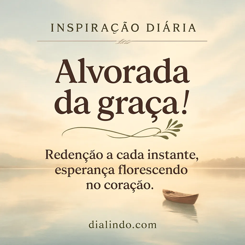 Florescer na Redenção Matinal