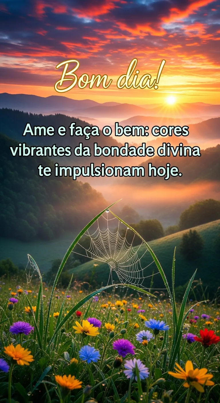 Bondade Divina em Cores Vivas