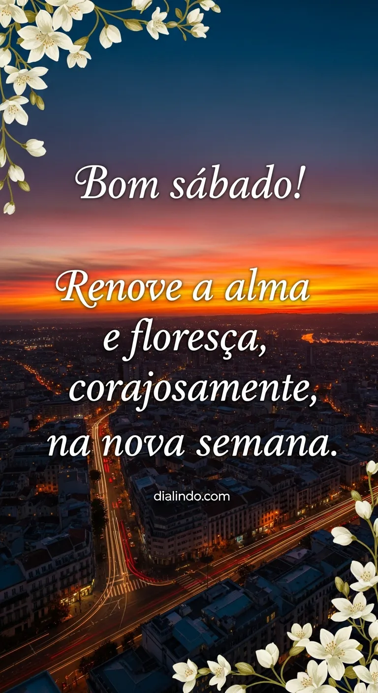 Florescendo Coragem na Nova Semana