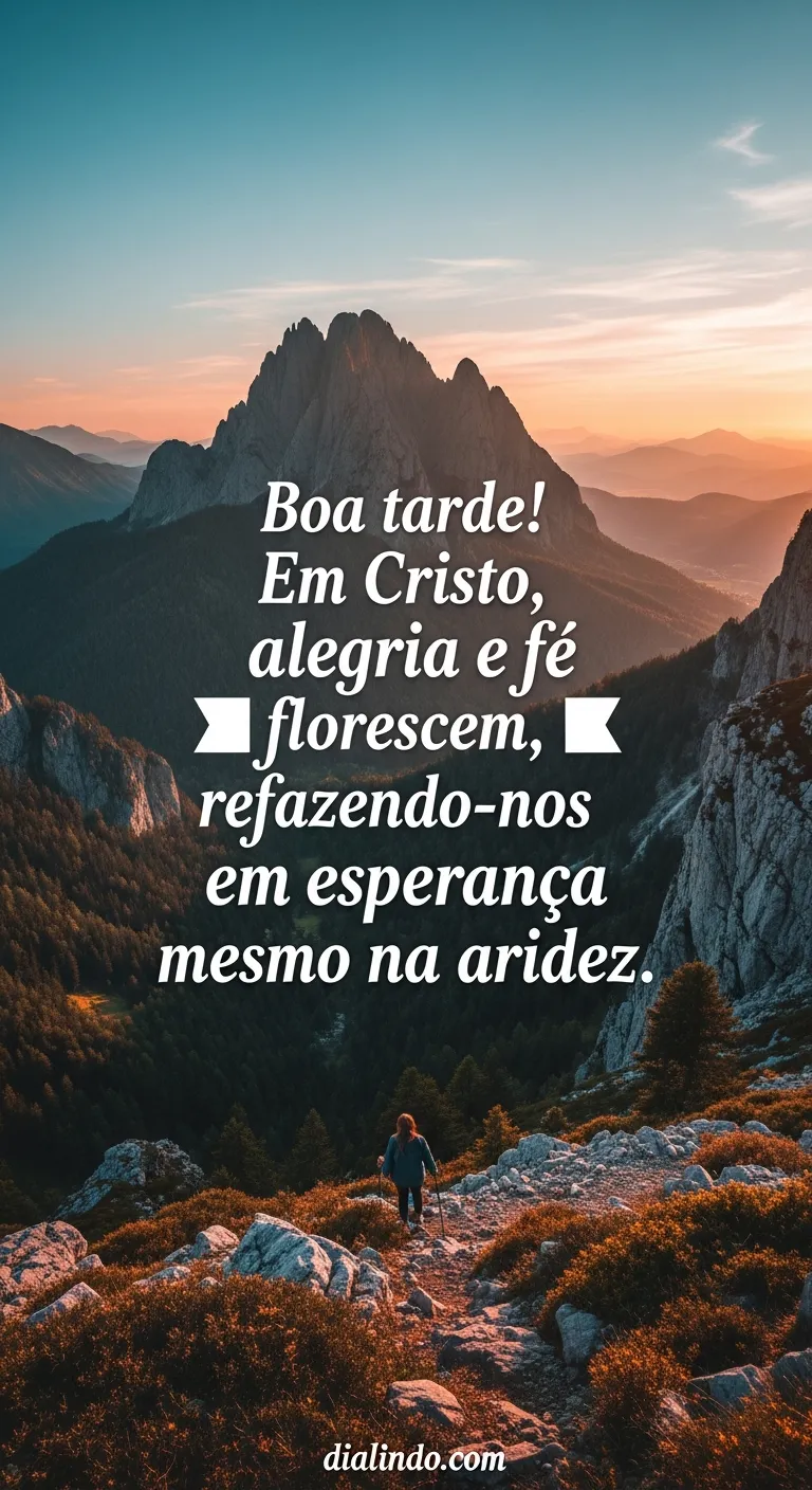 Cristo: Reflorecer na Aridez