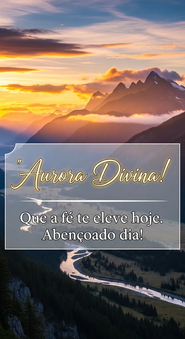 Fé: Aurora Ascendente Diária