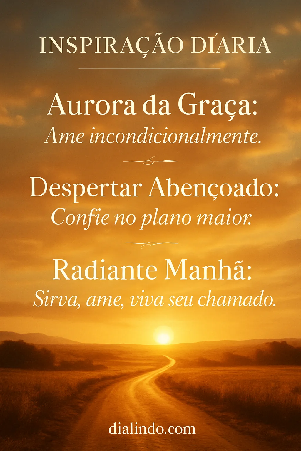 Chamado Incondicional ao Plano Radiante