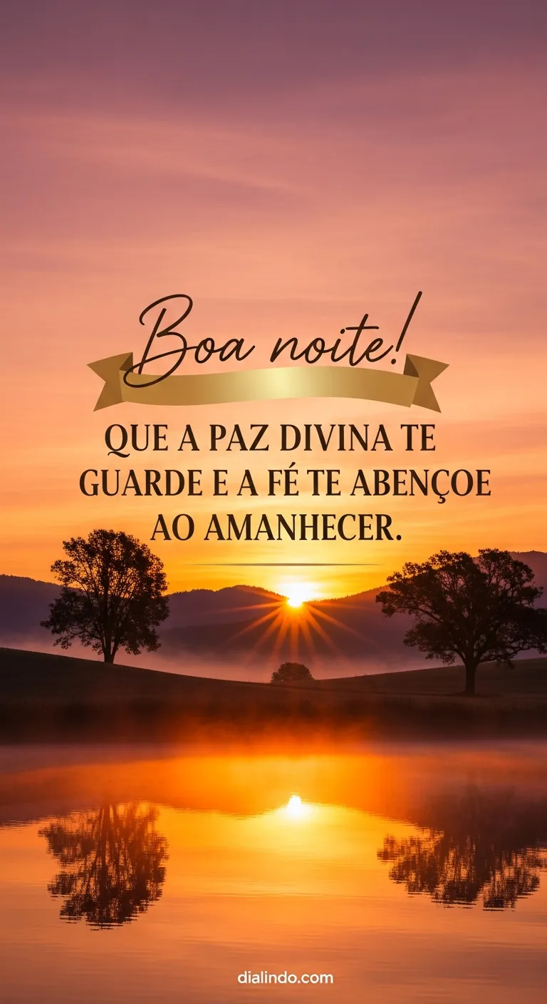 Guarda Divina, Fé Matinal. - Mensagem inspiradora
